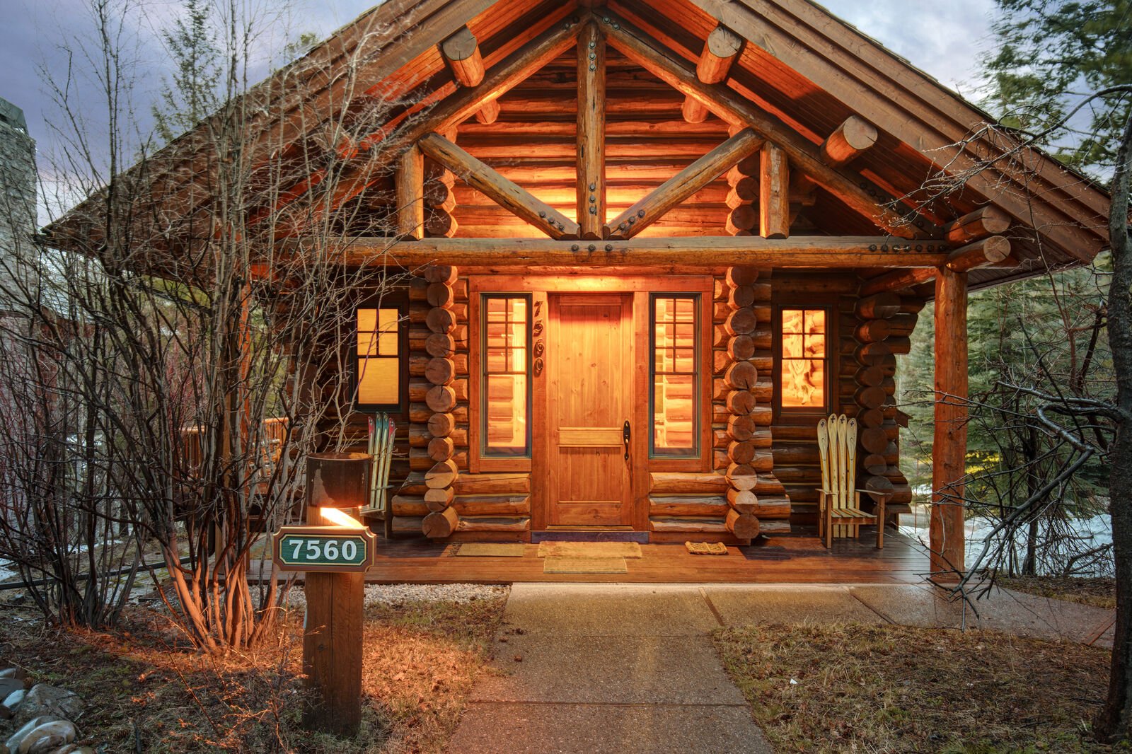 A cabin in Grand Teton National Park